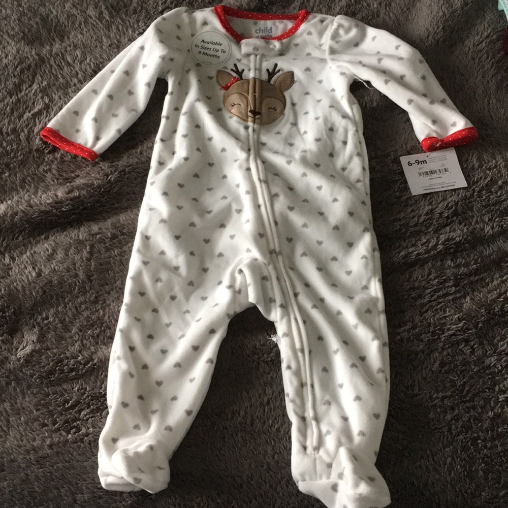 6-9M Fleece Pajamas